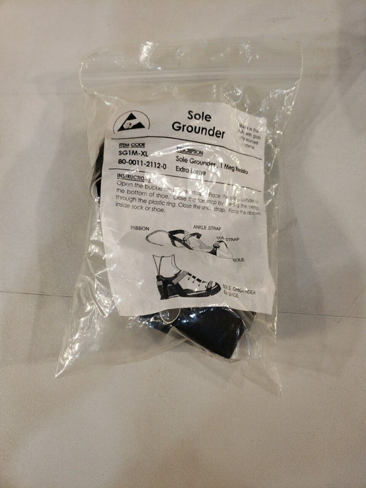 Desco SG1M-XL Sole Grounder 1 Meg Resistor Extra Large ESD Electrostatic Safety