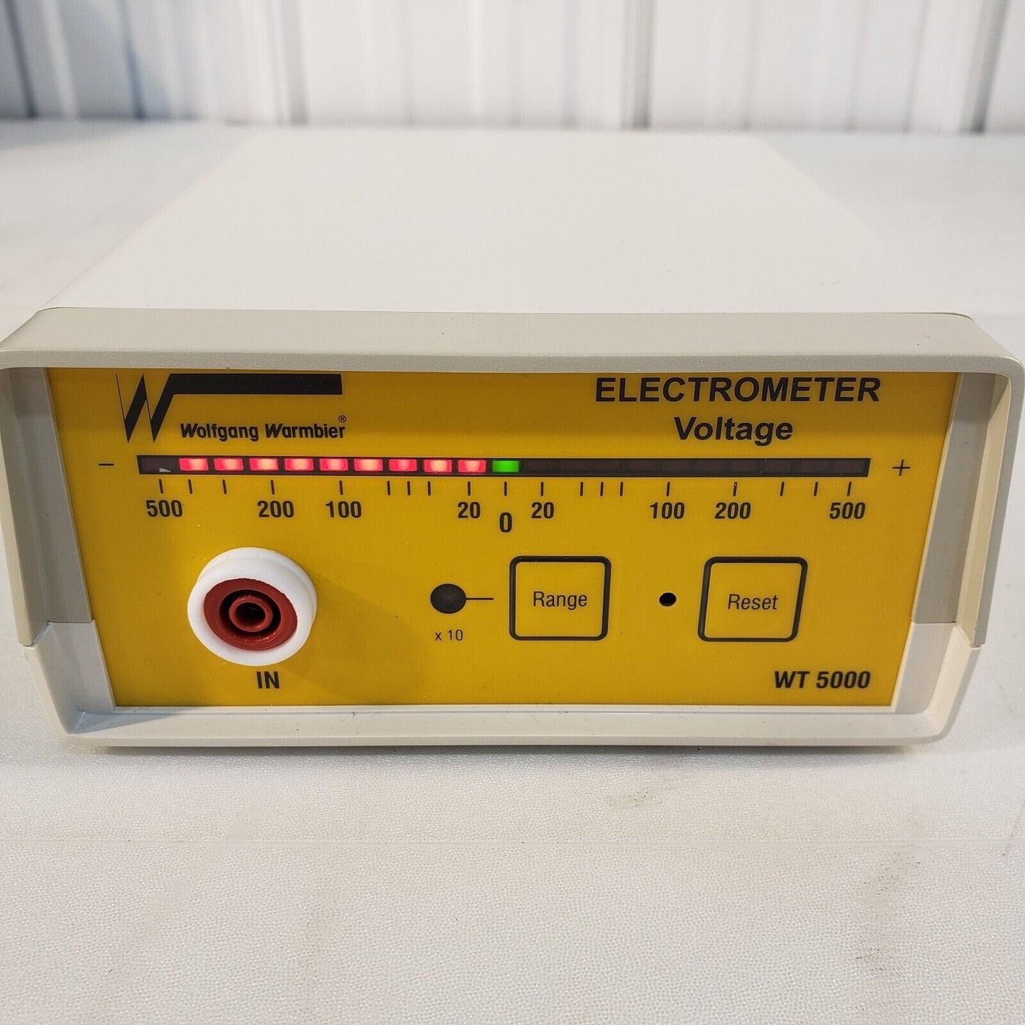 Wolfgang Warmbier WT5000 Voltage Electrometer w/ UAD-1 USB A/D Walking ESD Test