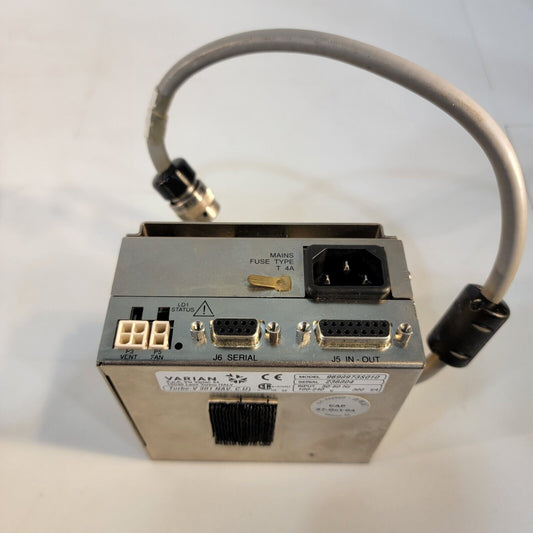 Varian Turbo-V TV 301 NAV CU Turbomolecular Vacuum Pump Control Unit 9698973S010