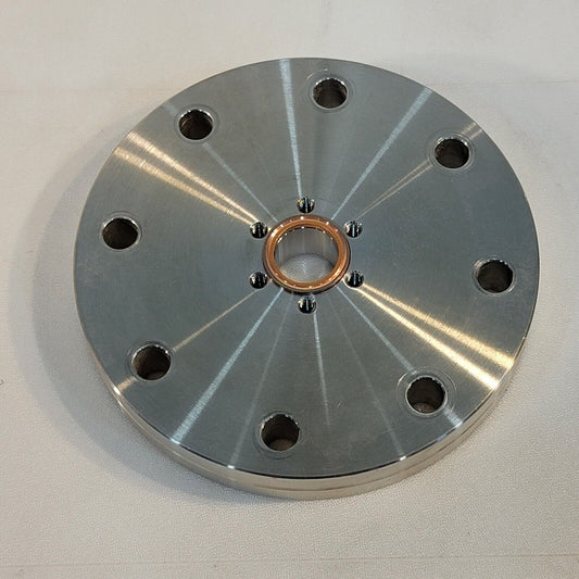 DN63CF 4.5" Conflat Zero Length Adapter To 1.33" DN16CF Mini CF High Vacuum