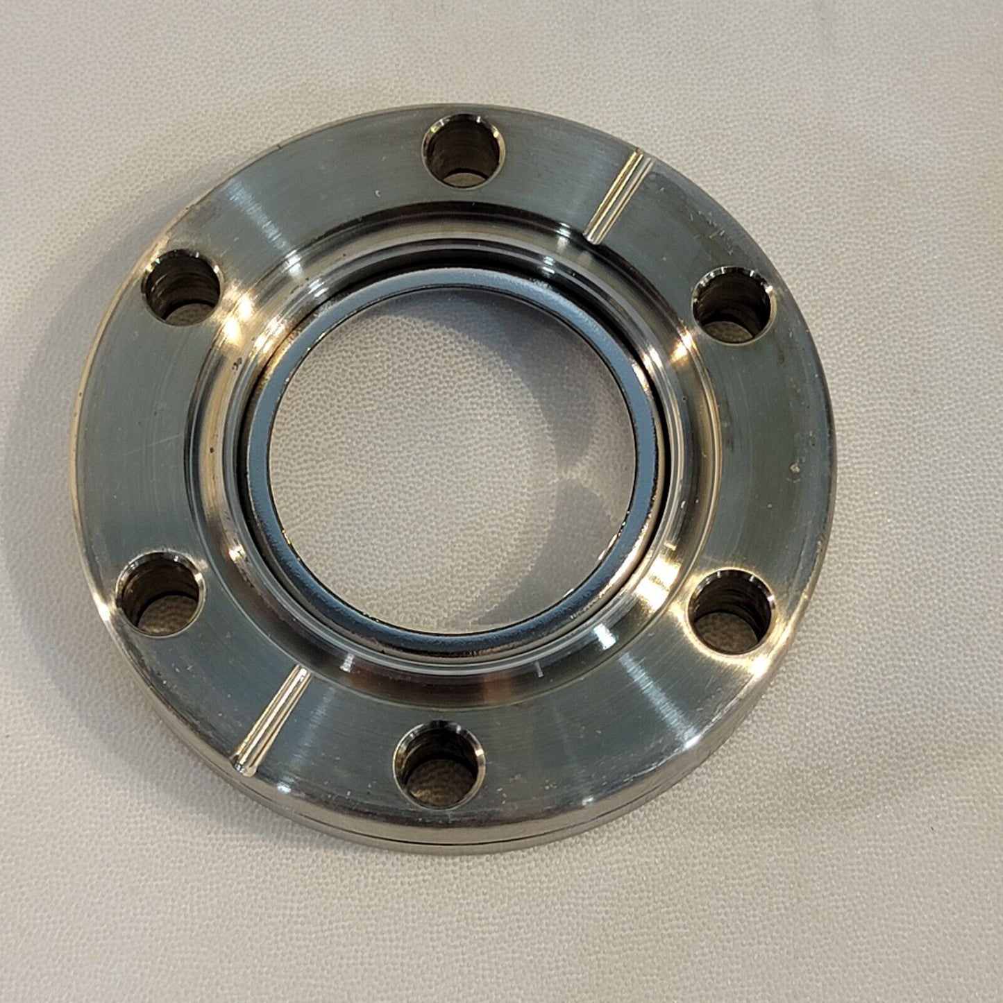 Hastings 2.75" CF DN35CF-DN40CF Conflat Viewport Flange High Vacuum UHV SS