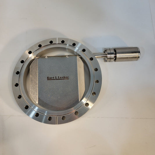 Kurt Lesker 8" CF DN160CF Conflat Manual Viewport Shutter High Vacuum Stainless