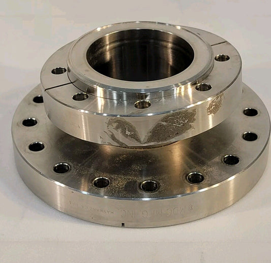 MDC 6" CF DN100CF to 4.5" DN63CF Conflat Adapter Flange High Vacuum Stainless