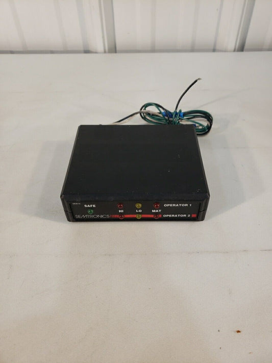 Semtronics SE872 Electrostatic Wrist Monitor ESD Safety Discharge