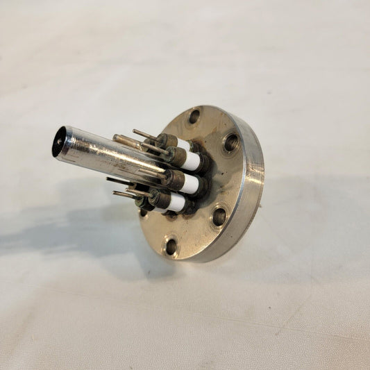 DN35CF-DN40CF 2.75" CF Conflat 8-Pin Electrical Feedthrough High Vacuum SS