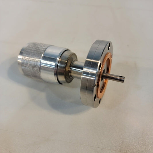 2.75" CF DN35CF-DN40CF Manual Rotary Feedthrough High Vacuum Conflat Flange ISI