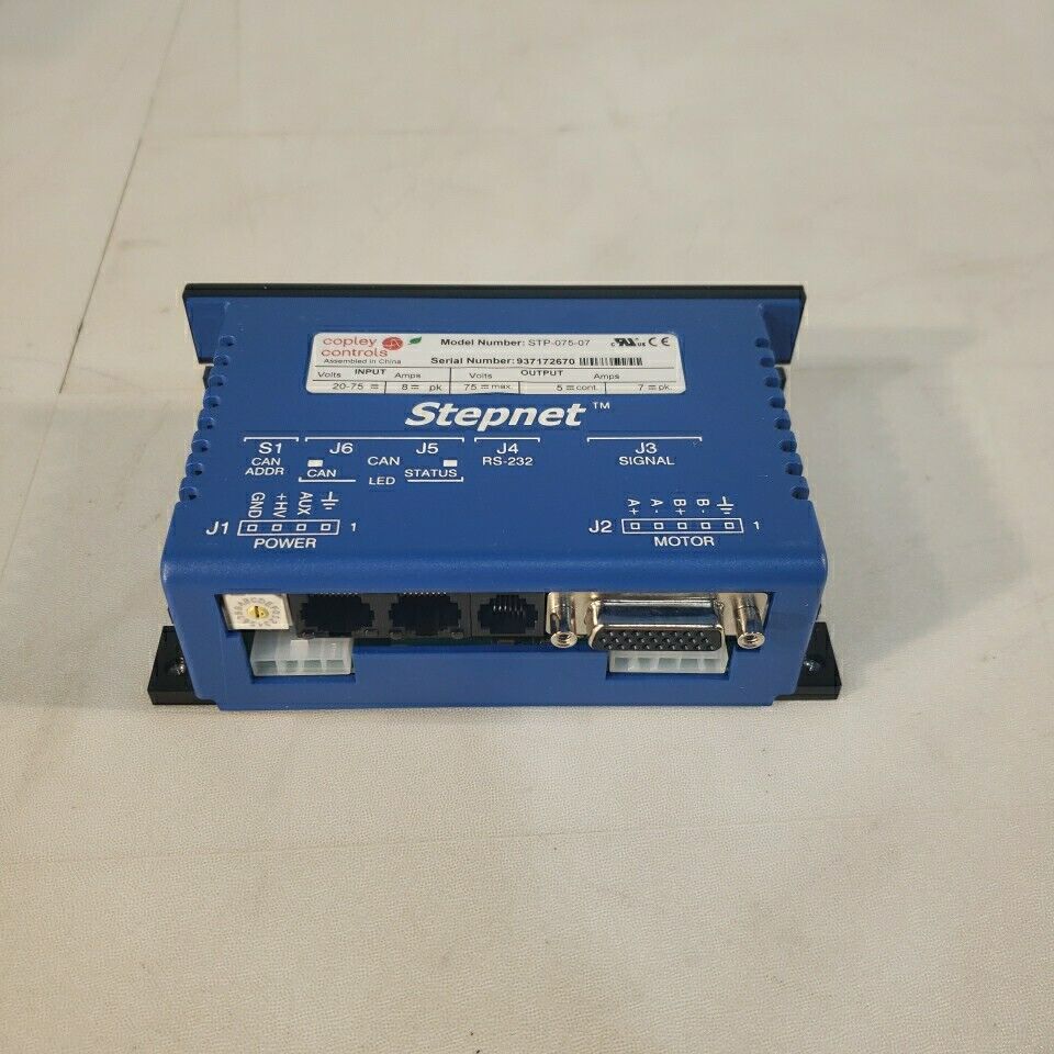 Copley Controls STP-075-07 Stepnet Stepping Motor Drive Controller CANopen