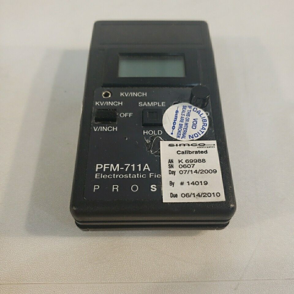 Prostat PFM-711A Electrostatic Fieldmeter Stafic KV V Inch ESD Safety Grounding