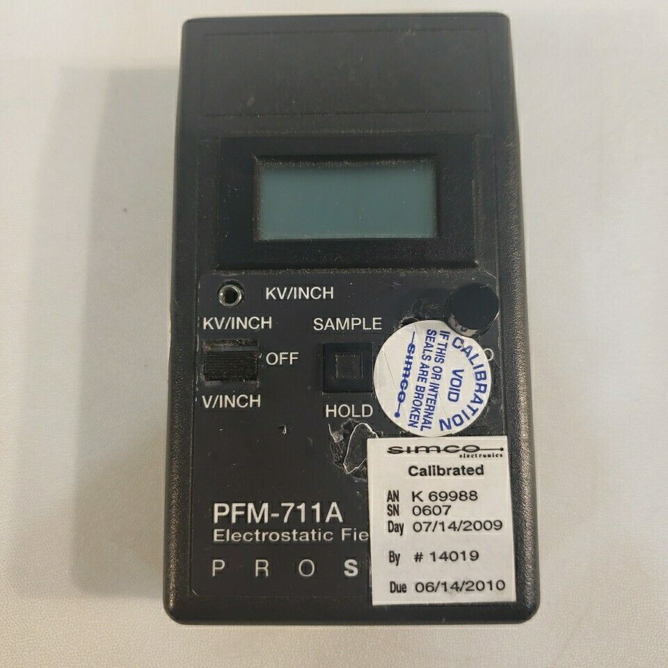 Prostat PFM-711A Electrostatic Fieldmeter Stafic KV V Inch ESD Safety Grounding