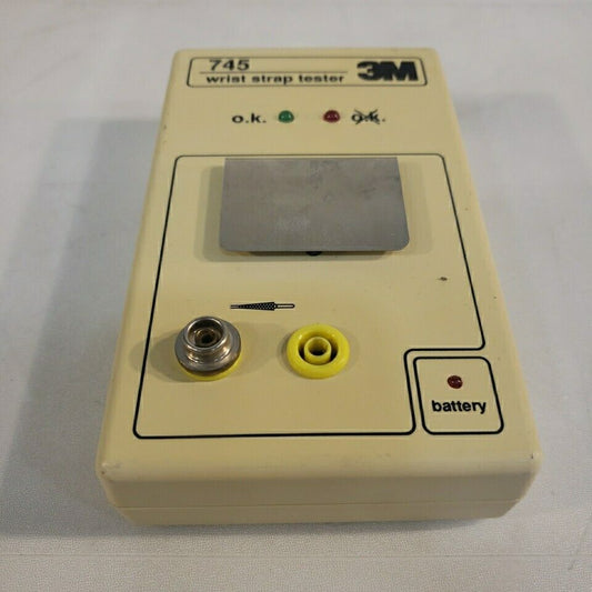 3M 745 Wrist Strap Tester Electrostatic Discharge ESD Safety Grounding