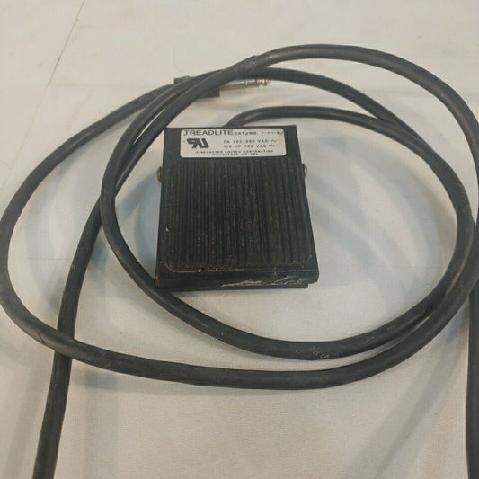 Treadlite T-51-S Foot Switch Pedal 7A 1/6 HP 125-250 VAC