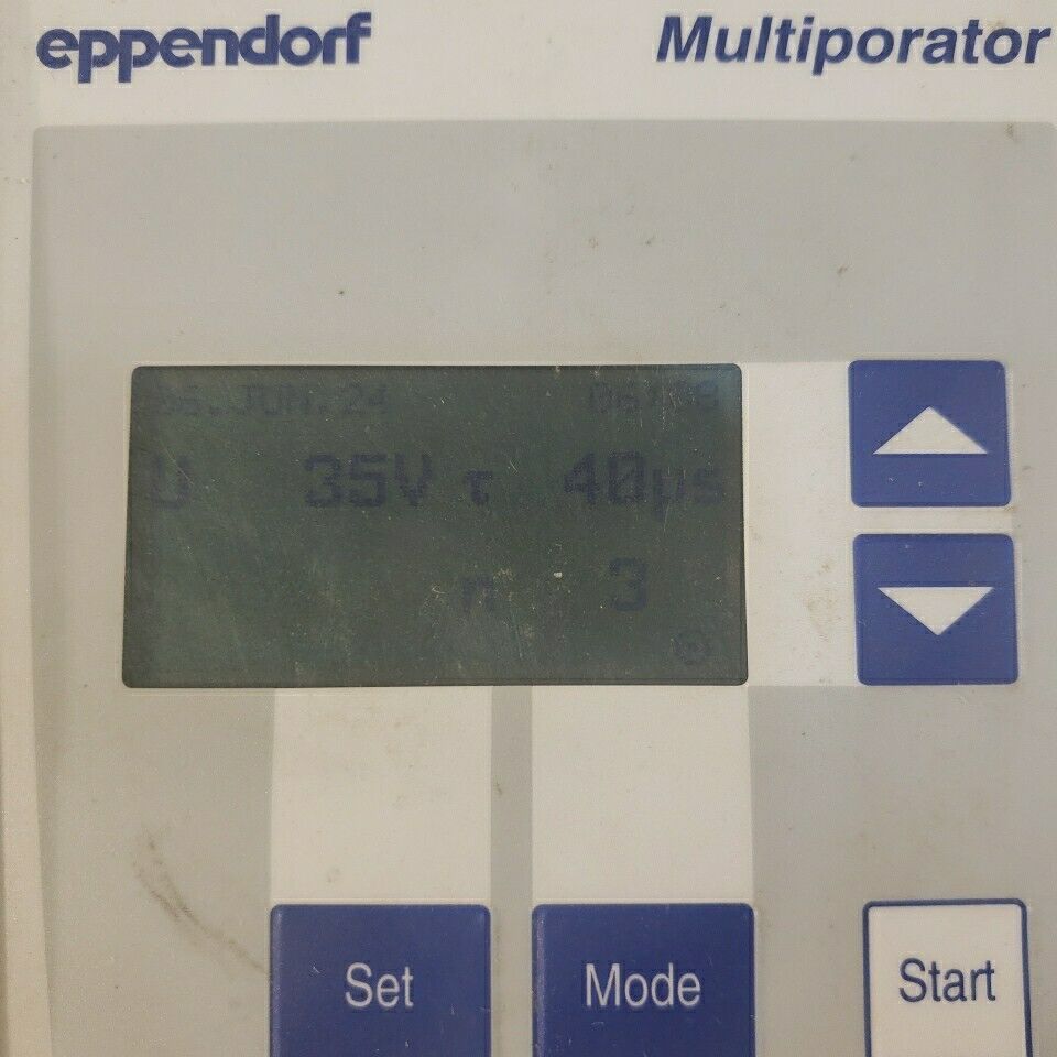 Eppendorf AG 22331 Hamburg Multiporator 60W w/ 1 Cuvette Attachment