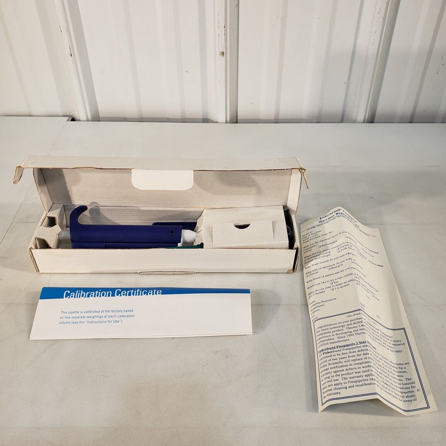 Fisherbrand Finnpipette II 0.5-10uL Single Channel Pipette