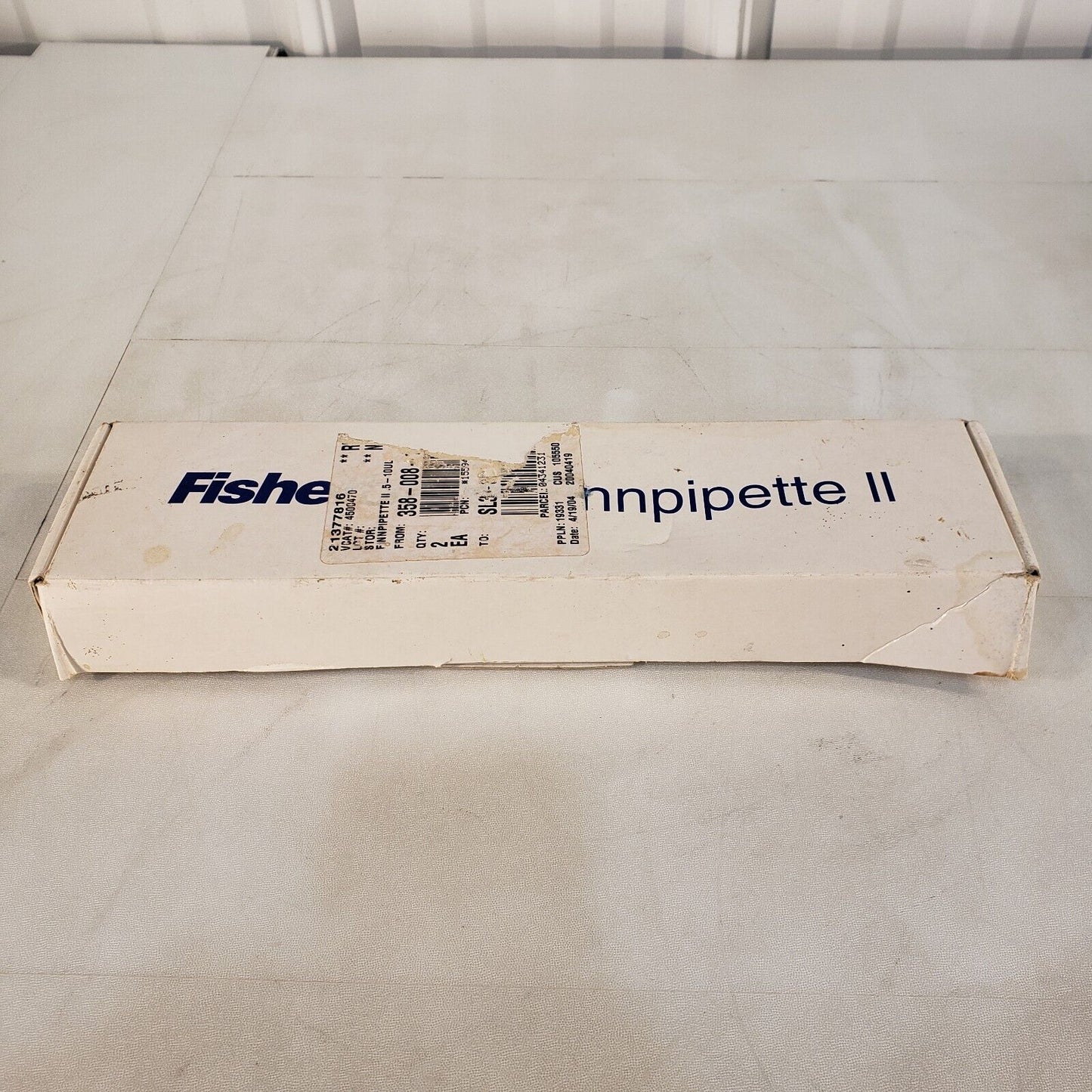 Fisherbrand Finnpipette II 0.5-10uL Single Channel Pipette