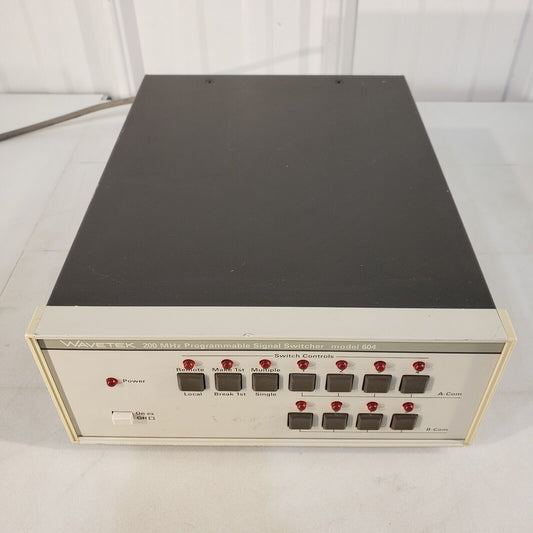 Wavetek 604 200MHz Programmable Signal Switcher