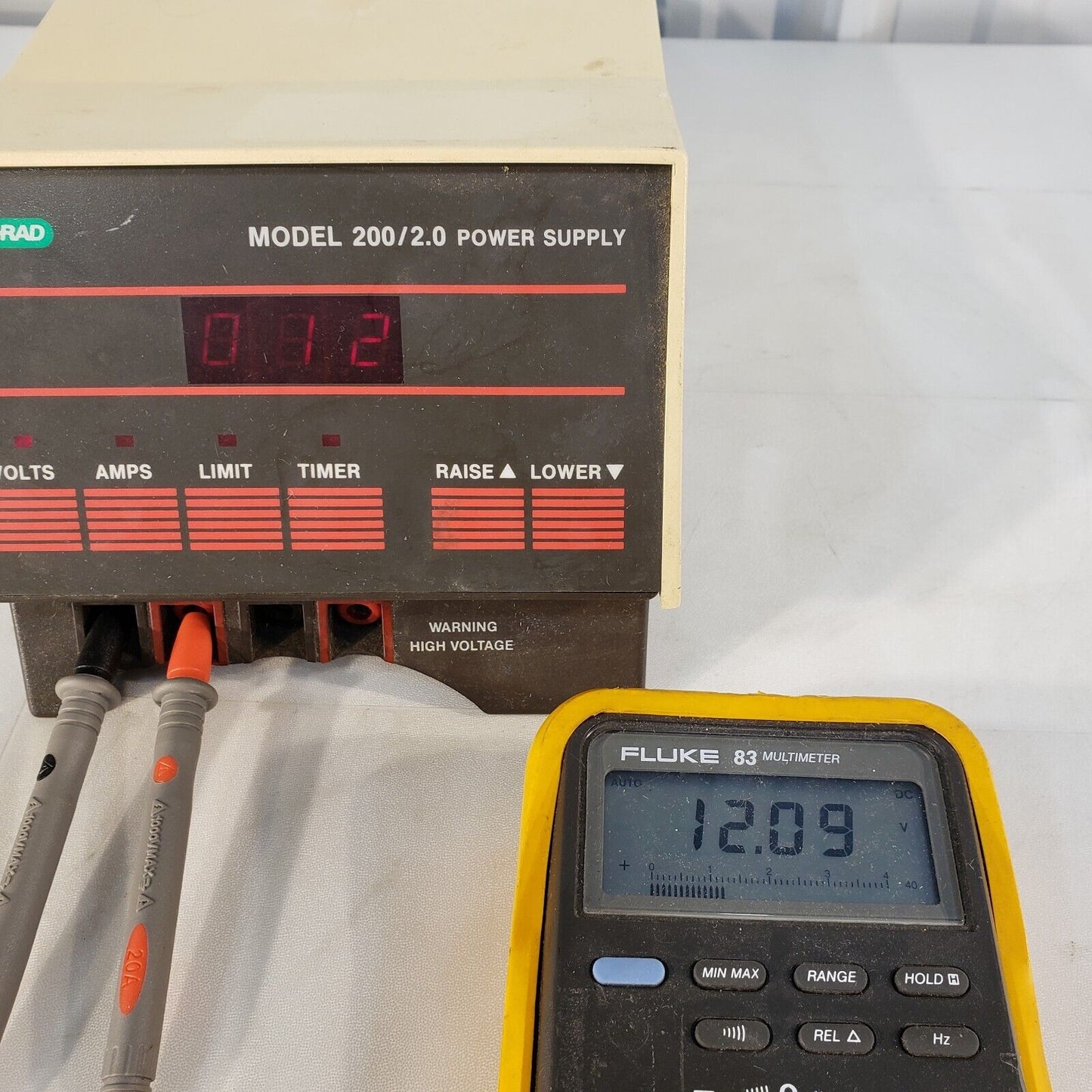 Bio-Rad 200/2.0 200V Max Electrophoresis Power Supply