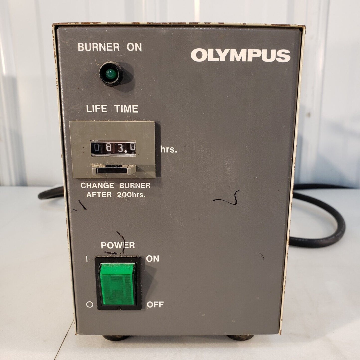 Olympus Optical BH2-RFL-T3 507020 U-ULS100HG Mercury Burner + Supply FOR PARTS