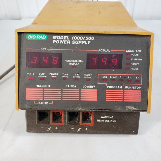 Bio-Rad 1000/500 Power Supply 1450W Max