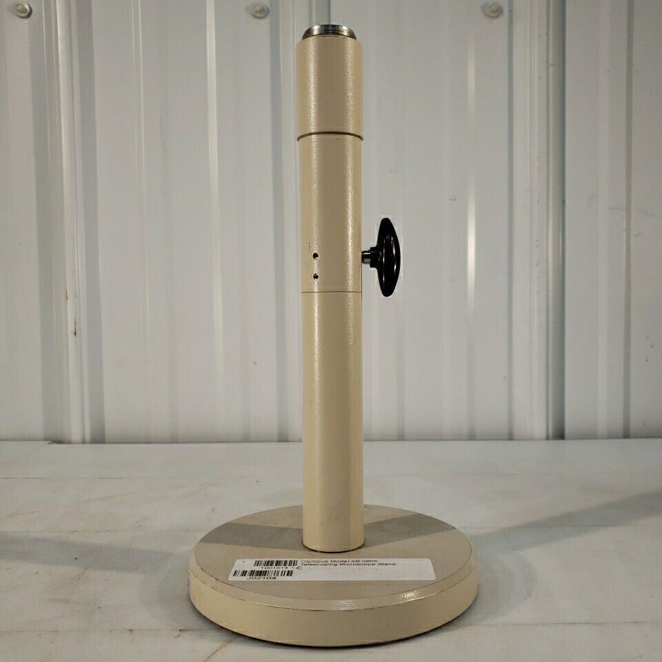 Olympus AB 0655 Telescoping Microscope Stand 1" Diameter Adjustable 10.5-16"