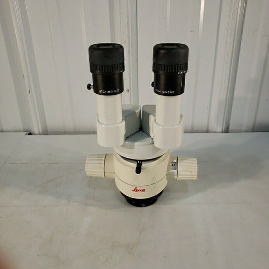 Leica MS5 Microscope Stereozoom Adjustable Height 0.63-4 Zoom w/ 25x Eyepieces