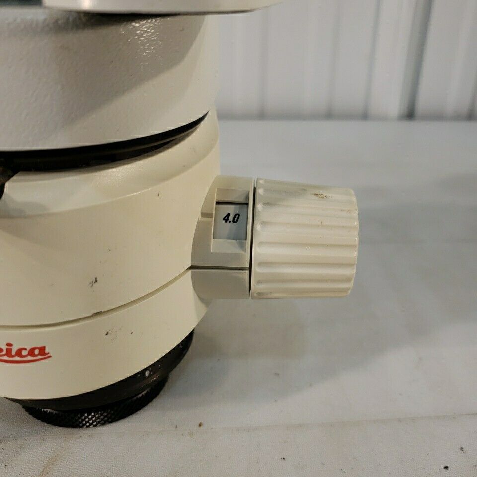 Leica MS5 Microscope Stereozoom Adjustable Height 0.63-4 Zoom w/ 25x Eyepieces