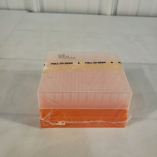 Rainin RT-20 Pipette Tips 250ul Per Tip 100 Tips In Box LTS FinePoint Volume NOS