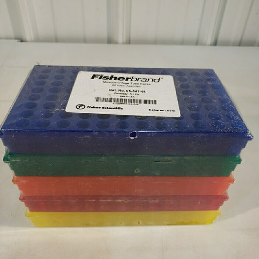 Fisherbrand 05-541-44 Microcentrifuge Tube Racks 5/package 1.5mL-2mL, 0.5mL