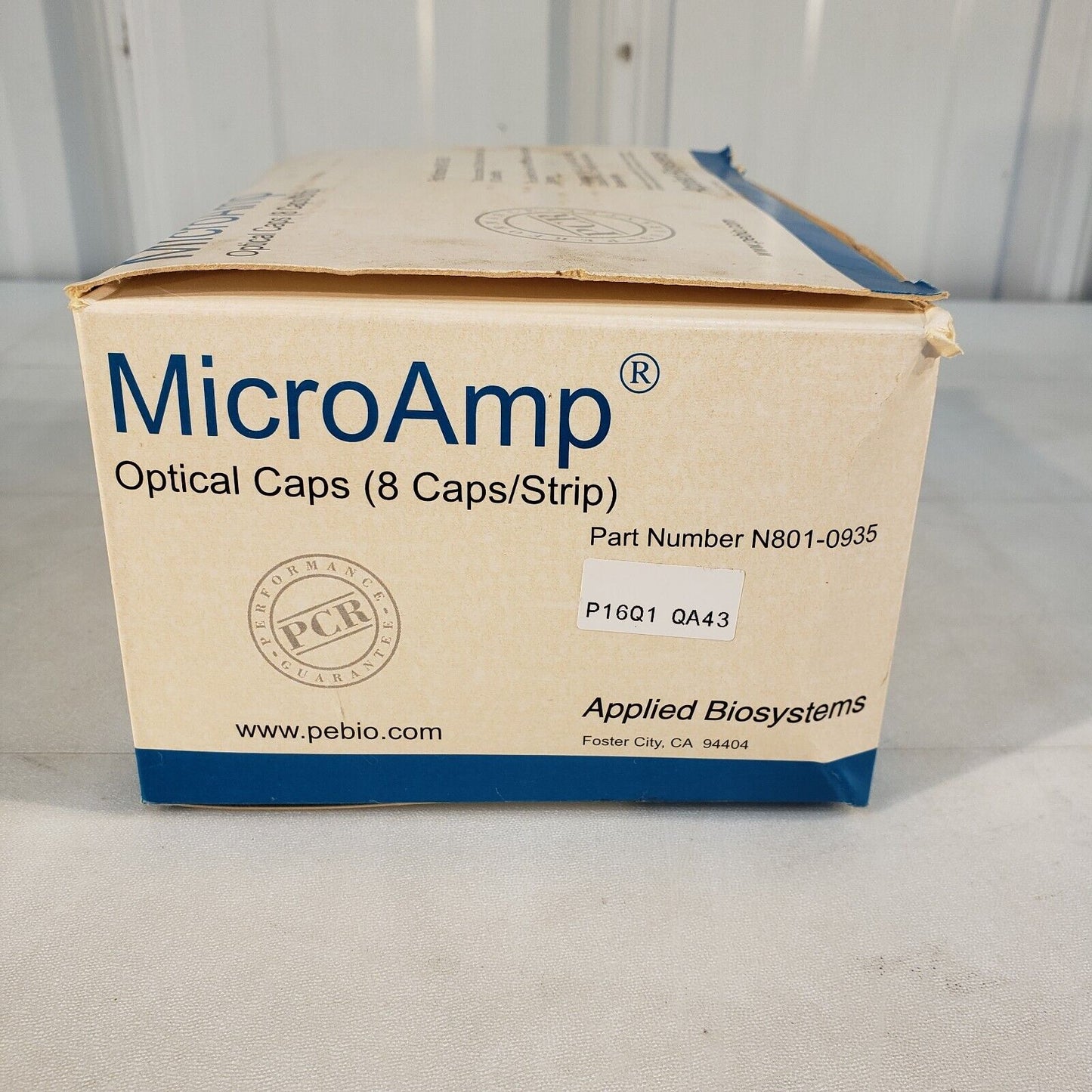 Applied Biosystems N801-0936 MicroAmp Optical Caps 237 Strips