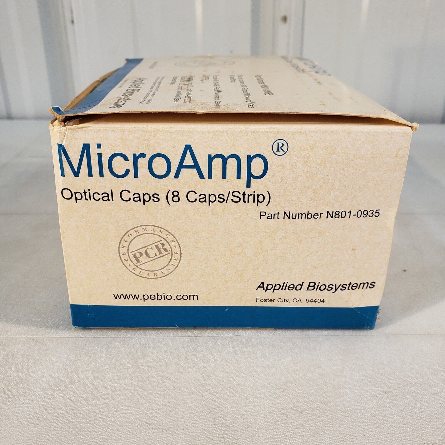 Applied Biosystems N801-0936 MicroAmp Optical Caps 237 Strips