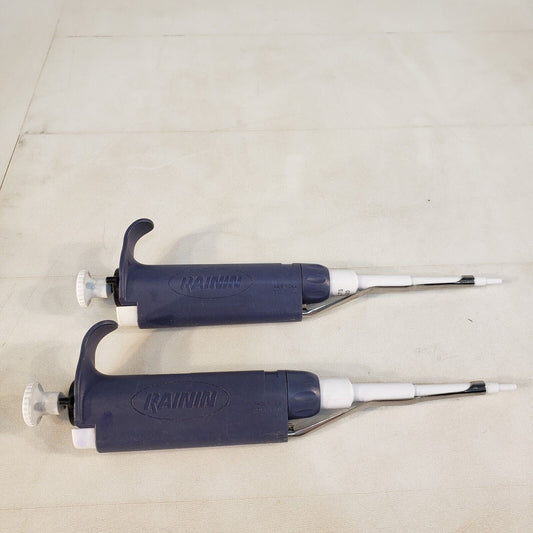 Lot Of 2 RAININ LTS10 10uL & LTS20 20uL Pipettes