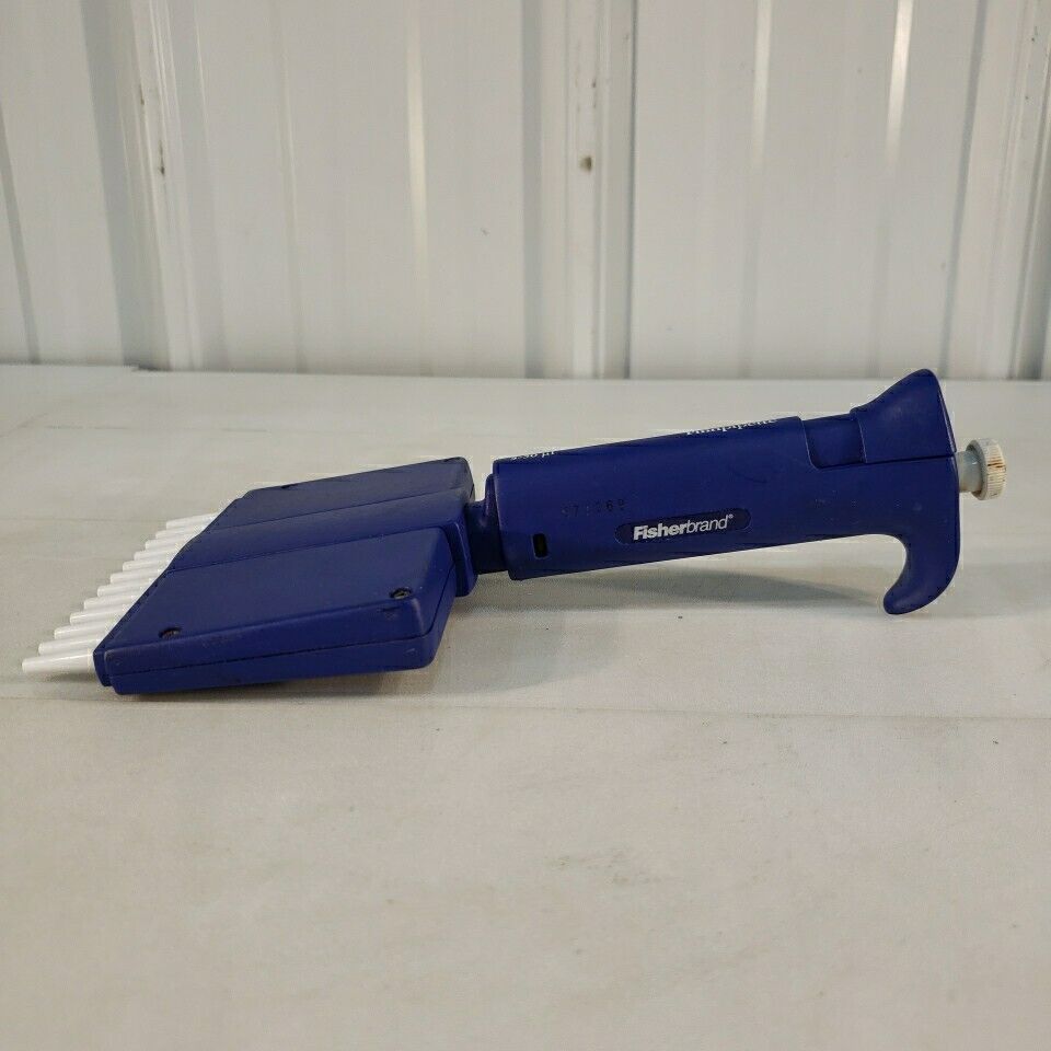 Fisherbrand Finnpipette 12 MultiChannel Adjustable 5-50 uL Pipette pipettor