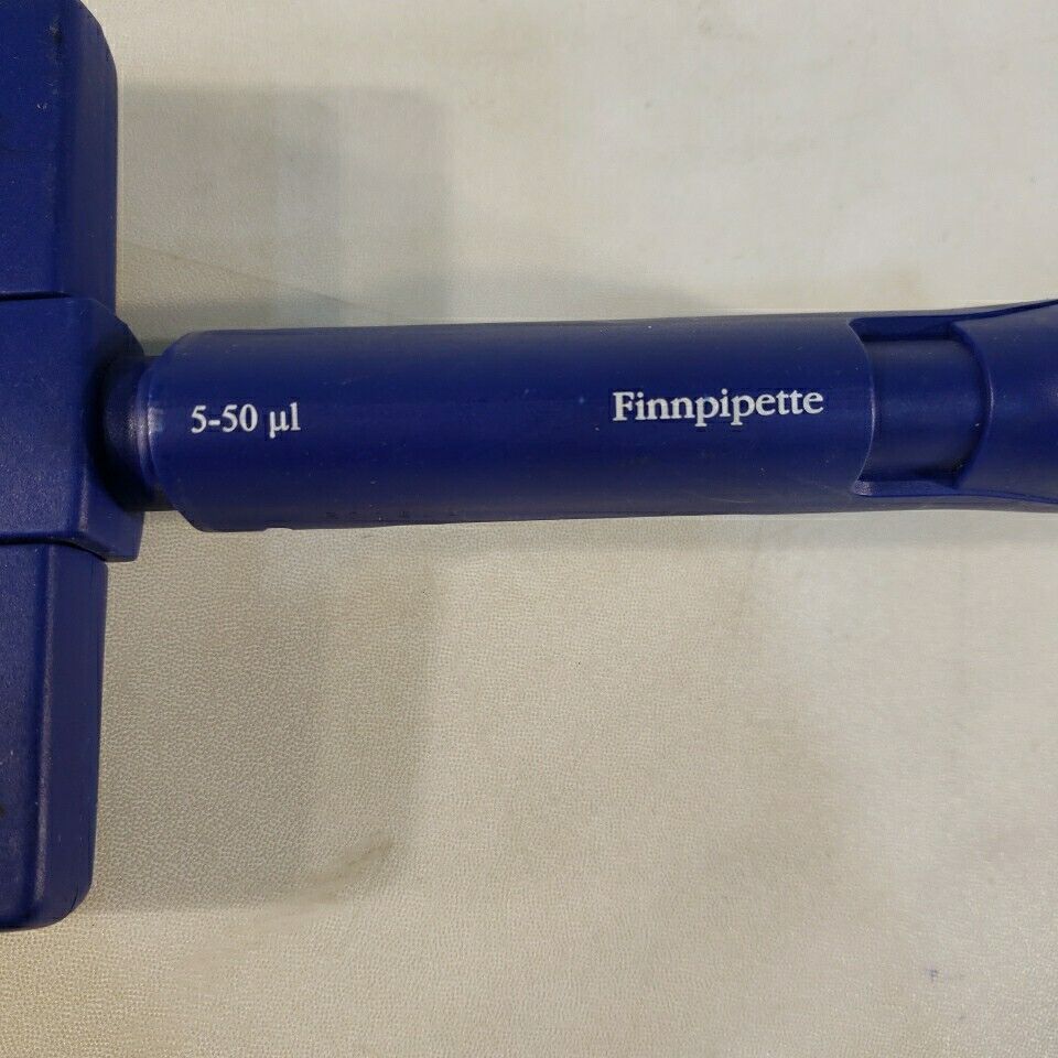 Fisherbrand Finnpipette 12 MultiChannel Adjustable 5-50 uL Pipette pipettor