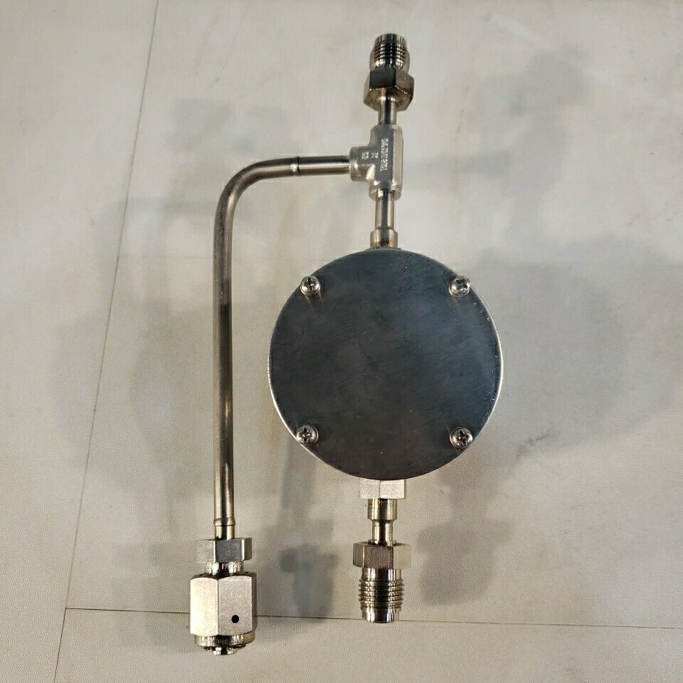 MaxTek MV-112 Inficon 017-461-G1 Piezoelectric Gas Leak Flow Valve 1/4" VCR