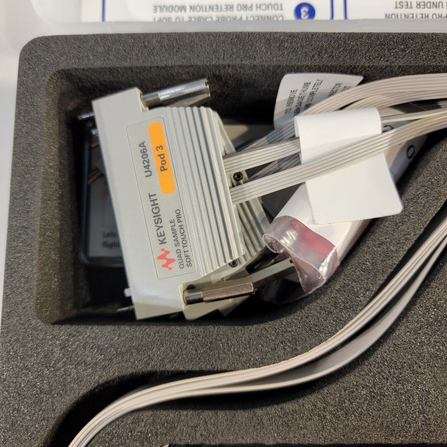 Keysight U4206A Logic Analyzer Single-Ended 34-Channel Probe Set Soft Touch