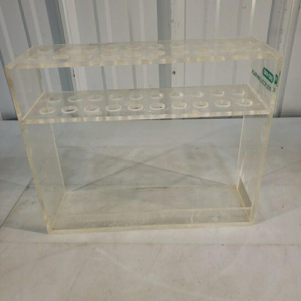 Bio Rad 731 7005 Polycolumn Rack Chromatography Tube Holder 20 Well 2x ...