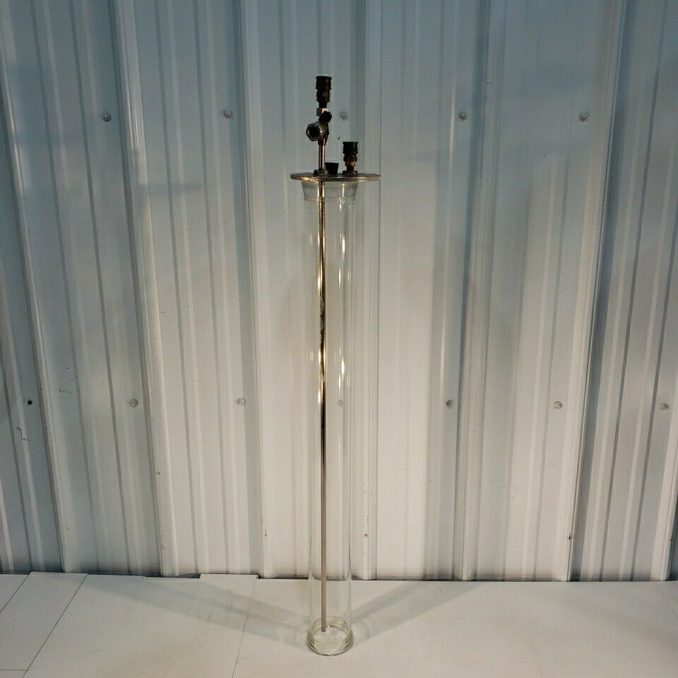 Chemical Purifier Glass Column Filter 3.39" OD 36" Length 0.392" Thickness