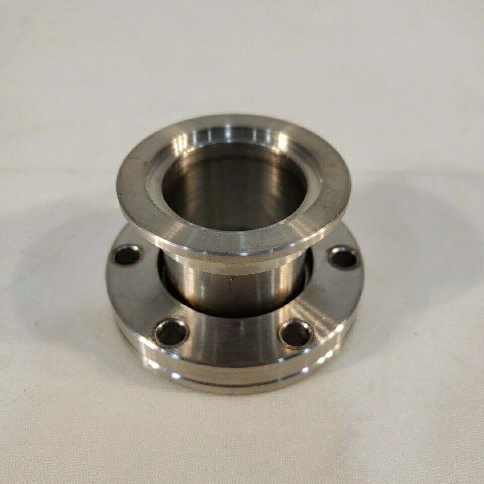 Varian KF40 To 2.75" DN35CF Rotatable Flange Nipple High Vacuum Stainless Steel