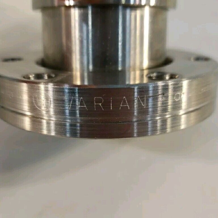 Varian KF40 To 2.75" DN35CF Rotatable Flange Nipple High Vacuum Stainless Steel