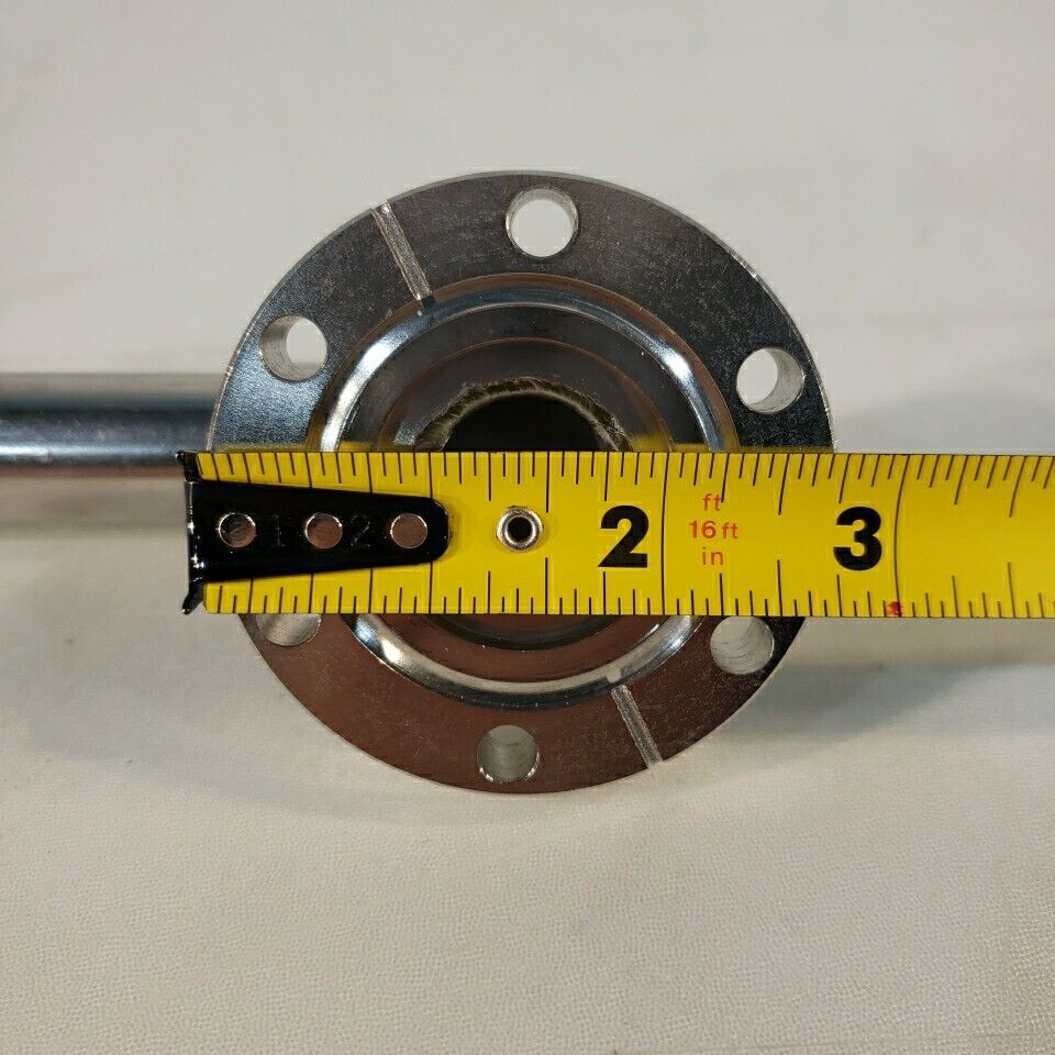 Varian 2.75" DN35CF Elbow Tube 3/4" ID High Vacuum Stainless Steel