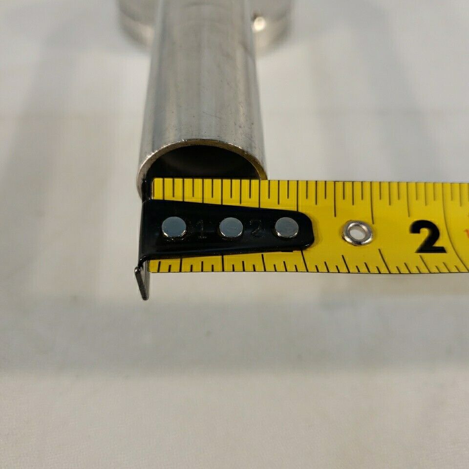 Varian 2.75" DN35CF Elbow Tube 3/4" ID High Vacuum Stainless Steel