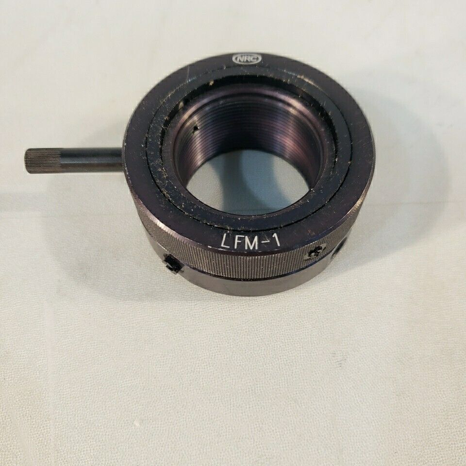 Newport NRC LFM-1 Lens Focusing Mount 5mm Travel 35mm Max Optic 80 TPI Adjustabl