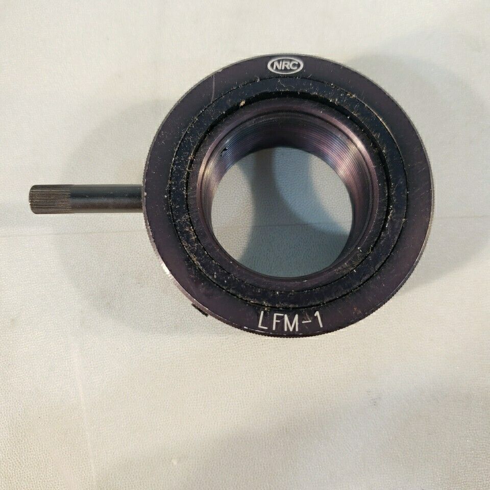 Newport NRC LFM-1 Lens Focusing Mount 5mm Travel 35mm Max Optic 80 TPI Adjustabl