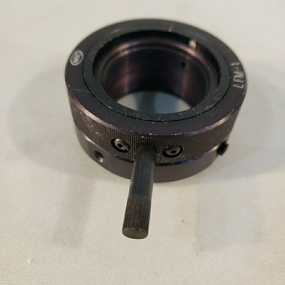 Newport NRC LFM-1 Lens Focusing Mount 5mm Travel 35mm Max Optic 80 TPI Adjustabl