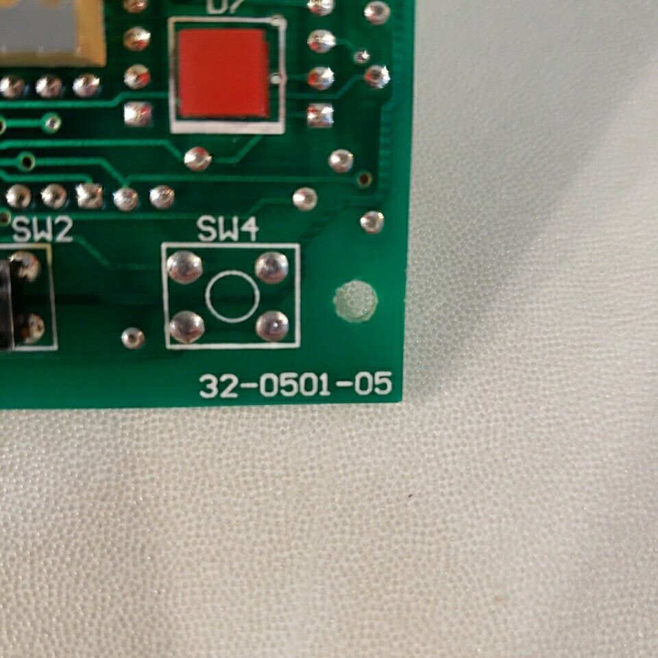 Sheldon 32-0501-05 Display Circuit Board From Shel Labs 2306 CO2 Incubator