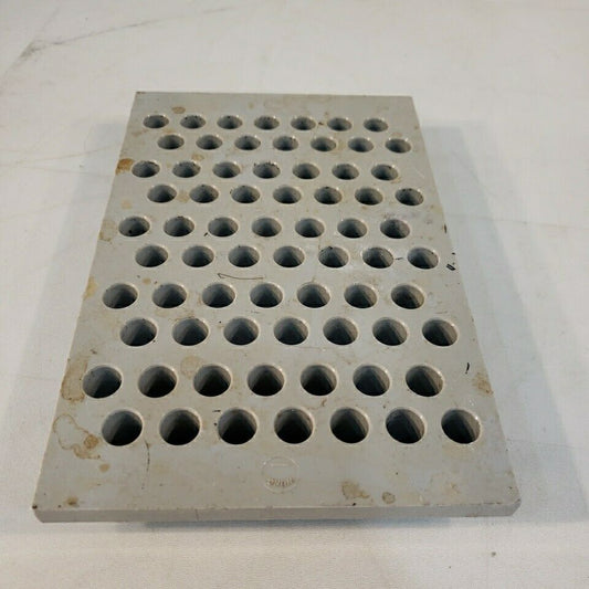 Nunc Test Tube Microcentrifuge Rack 70 Well 7x10 Plastic Denmark