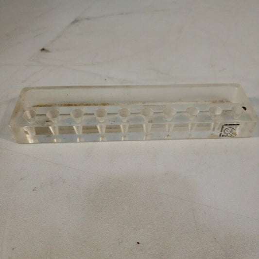 Basel Institute Test Tube Microcentrifuge Rack 10 Well For Immunology Tapered