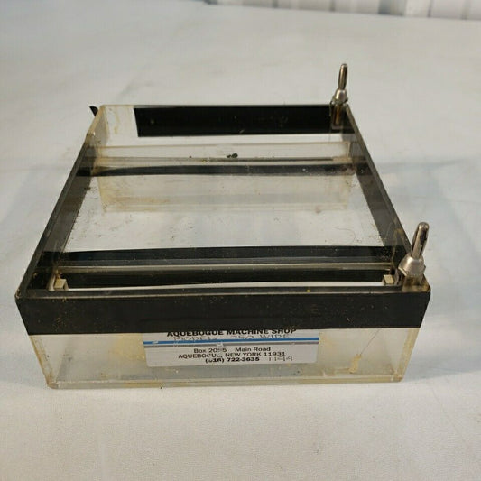 Aquebogue Machine Shop Model 750 Wide Electrophoresis System Cell