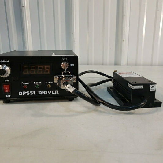 MBL-III-473-100mW Laser With Power Supply PSU-III-LED 430-490nm Light Blue