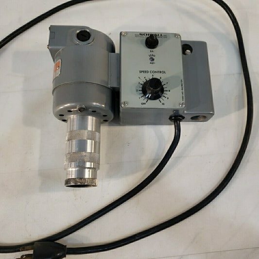 Sorvall 17150 Omni-Mixer 115V 5A 16000RPM With Speed Control Homogenizer