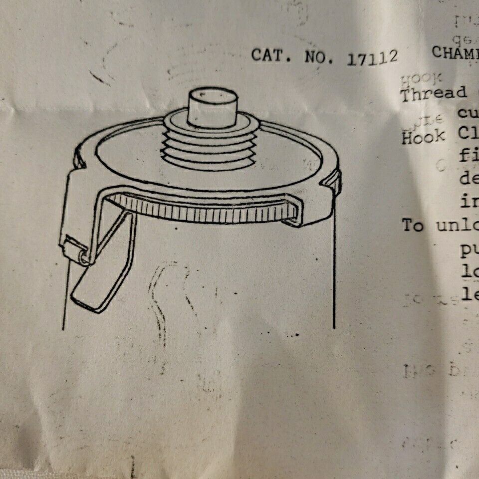 Sorvall 17107 17112 Omni-Mixer Chamber Clips 50ml 200/400mL